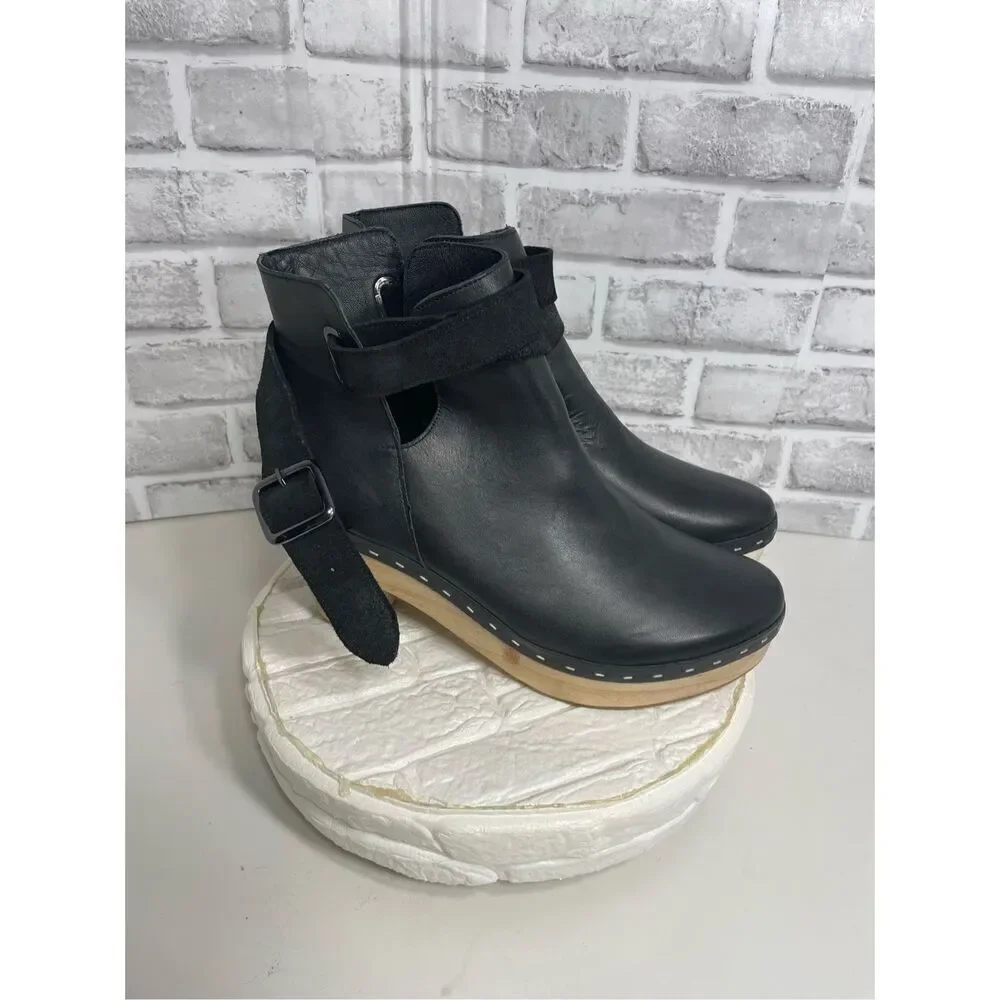 Free People Clog Booties
